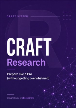 CRAFT Research Done Right cover