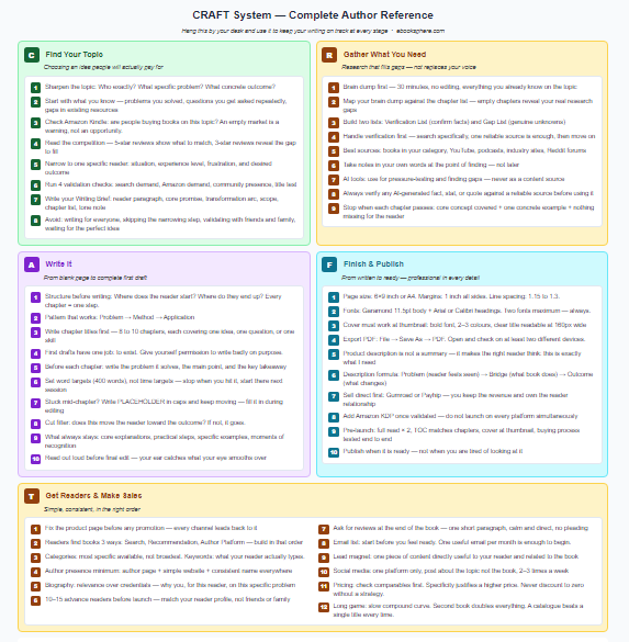 CRAFT Complete Author Reference Checklist